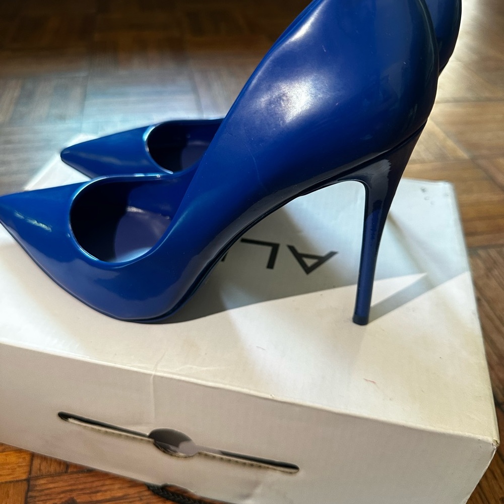 Aldo Royal Blue Pointed Heels